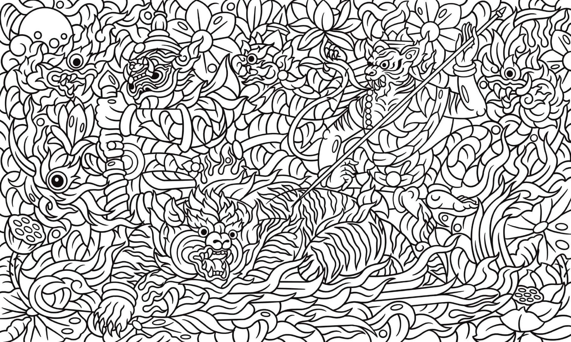 ภาพลายเส้นของผลงาน REDMUUK